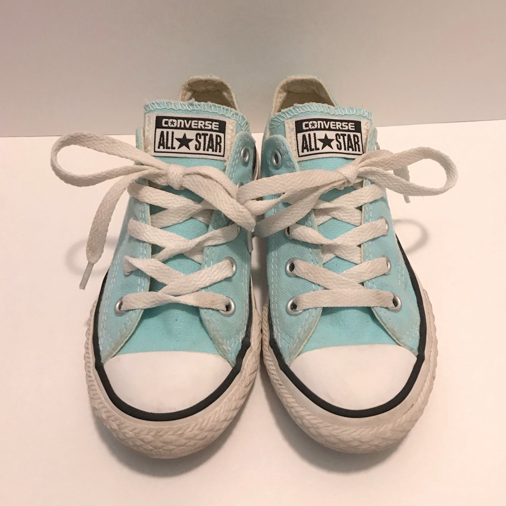 Kids Size 13 Teal Converse